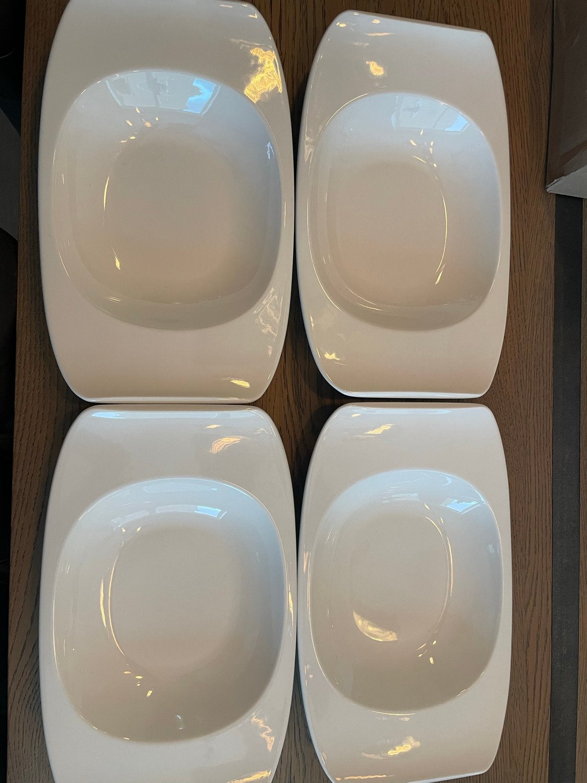 Villeroy & Boch diepe borden - 4 stuks, Villeroy & Boch, Ophalen of Verzenden, Zo goed als nieuw, Bord(en)