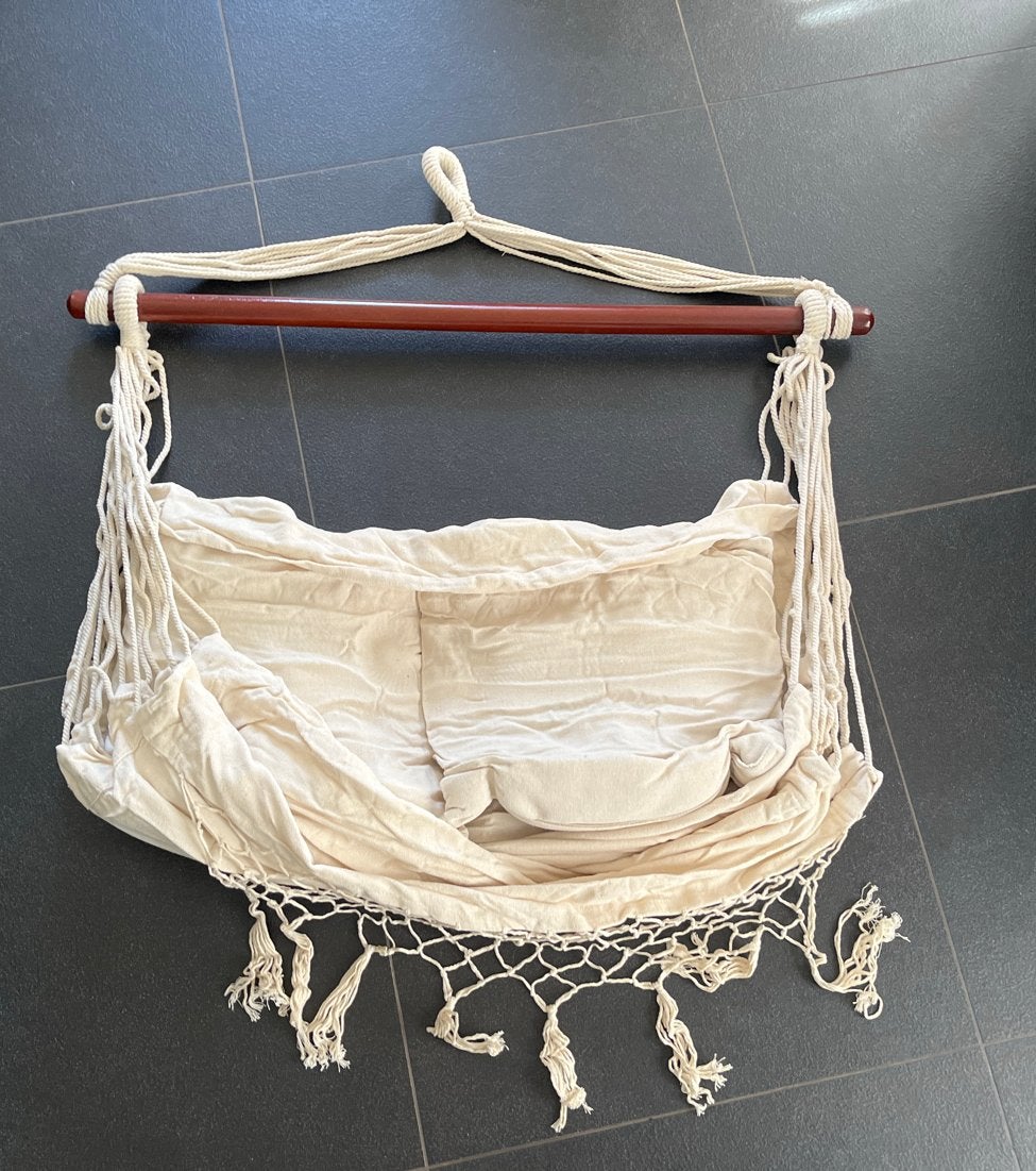 Comfortabele hangmat die je kan ophangen., Ophalen, Opvouwbaar, Nieuw, Eenpersoons