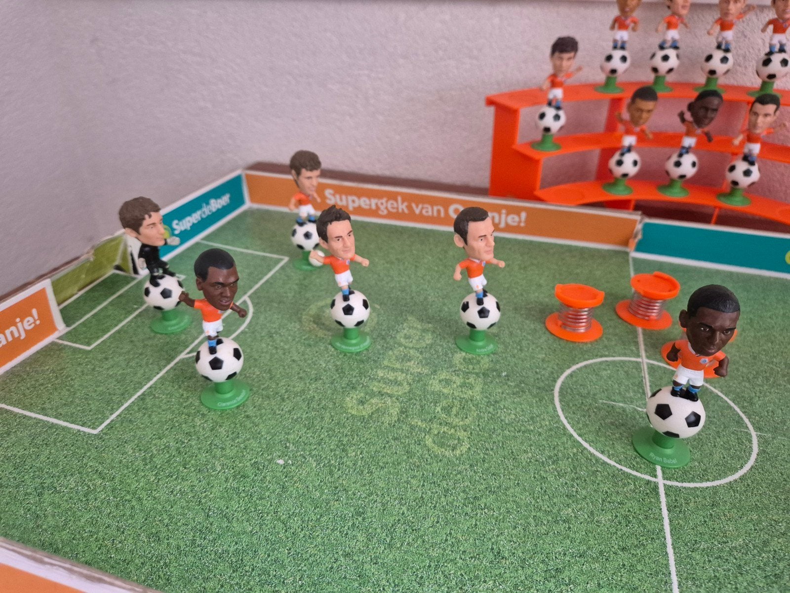 KNVB WK voetbal speelveld super de boer 2008, Ophalen