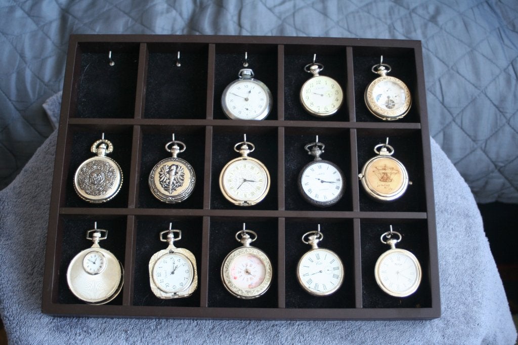 13 Mooie antiek en oude zakhorloges, Ophalen of Verzenden