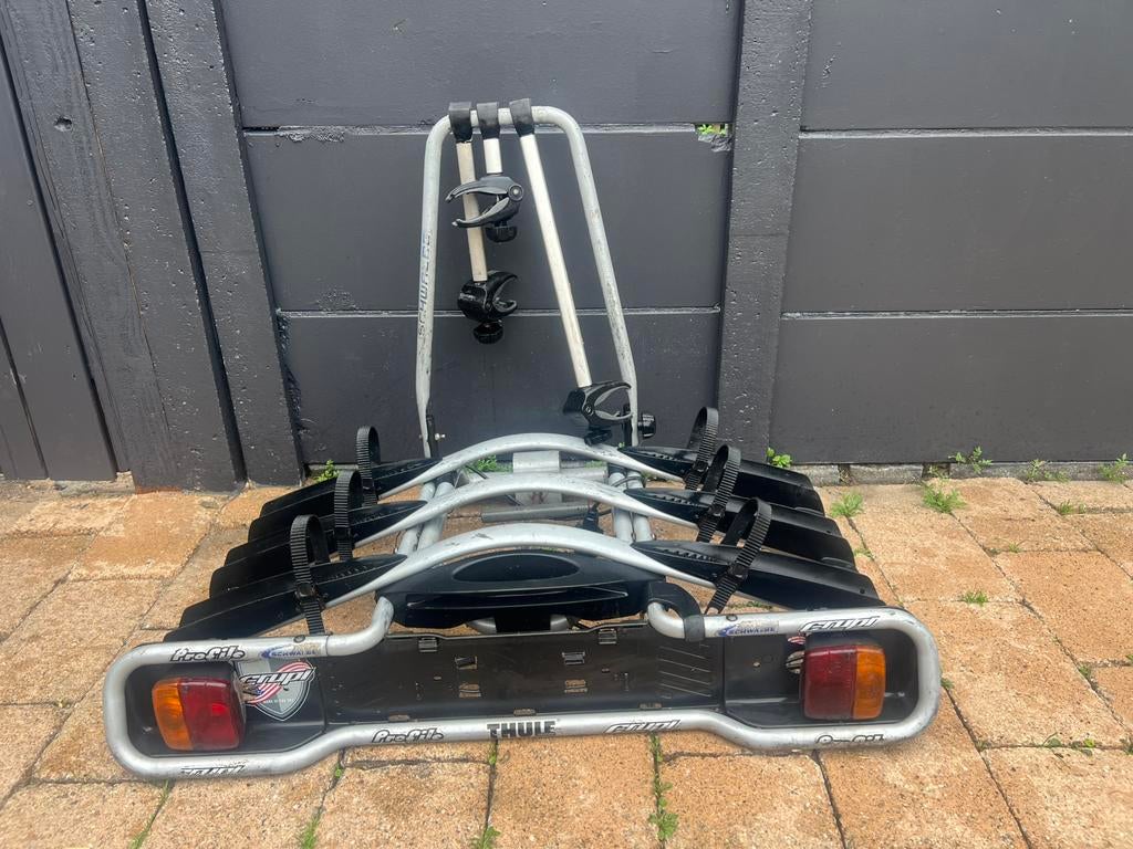 Thule euroway fietsendrager voor 3 fietsen, Auto diversen, Fietsendragers, Ophalen of Verzenden, 3 fietsen of meer, Gebruikt, Trekhaakdrager