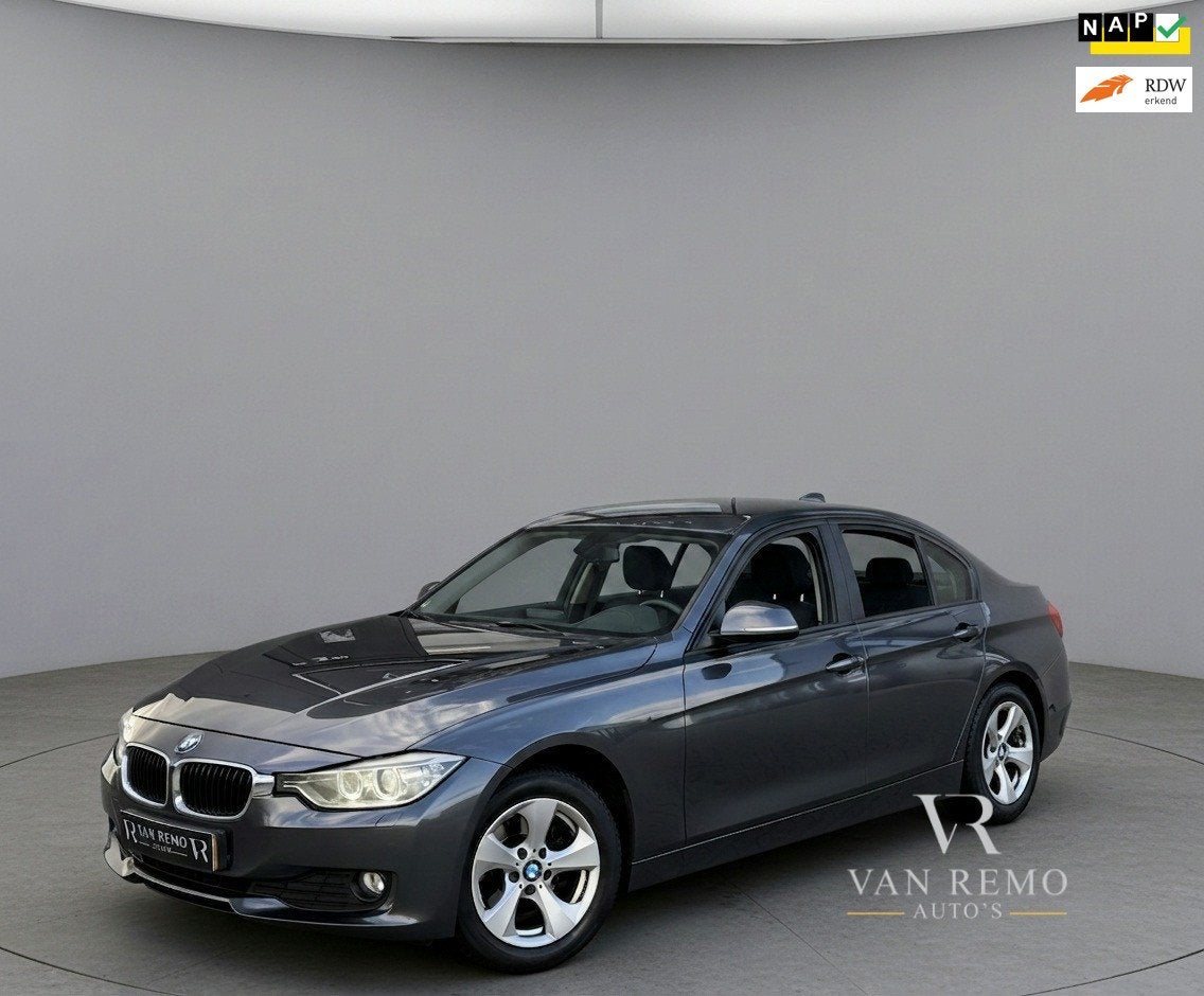 BMW 3-serie 320d Aut|Navi|Xenon|Orig NL|Nap!, Auto's, Automaat, Euro 5, Zwart, 4 cilinders