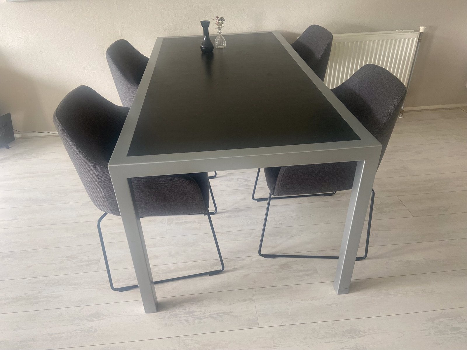 Jan de Bouvrie eettafel 90 bij 180, Huis en Inrichting, Tafels | Eettafels, Ophalen, Gebruikt, Rechthoekig