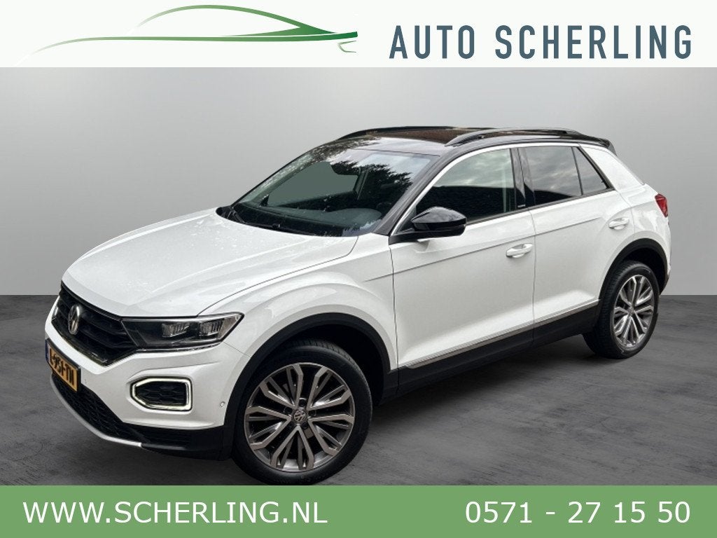 Volkswagen T-Roc 1.5 TSI 150pk Automaat Navi, ACC, 18" LMV,, Auto's, Automaat, Stof, Euro 6, 4 cilinders