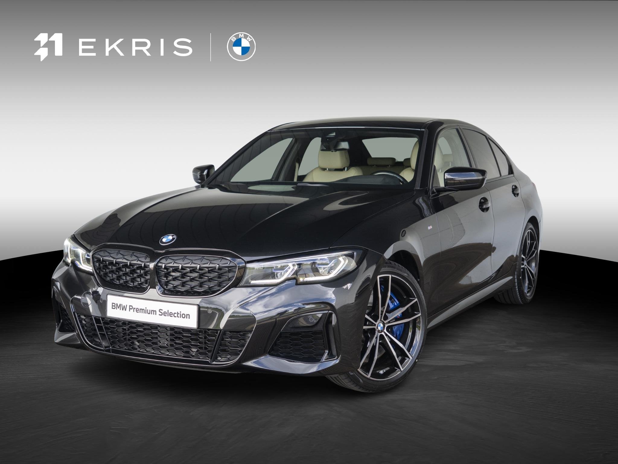 BMW 3 Serie Sedan M340i xDrive | Innovationspakket | Comfort, Auto's, BMW, Stof, Met garantie (alle), Zwart, Bedrijf