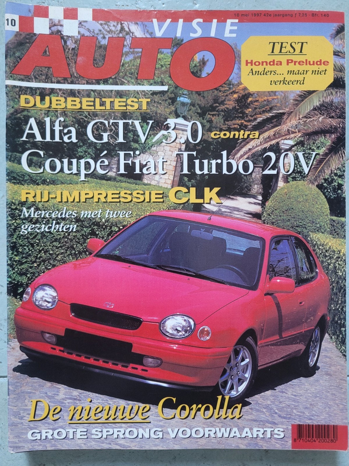 Autovisie nr 10 van 1997, Verzenden, Gelezen, Algemeen
