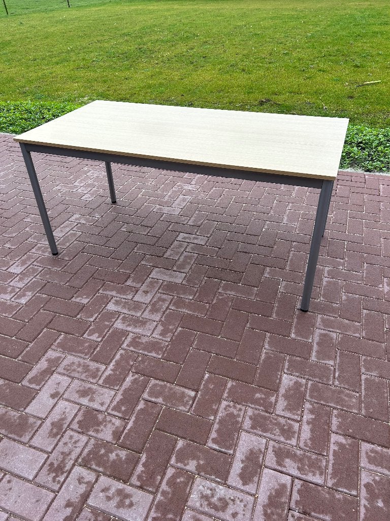 2 partijen vergader-, kantine en overlegtafels, Gebruikt, 50 tot 100 cm, Vijf personen of meer, 150 tot 200 cm