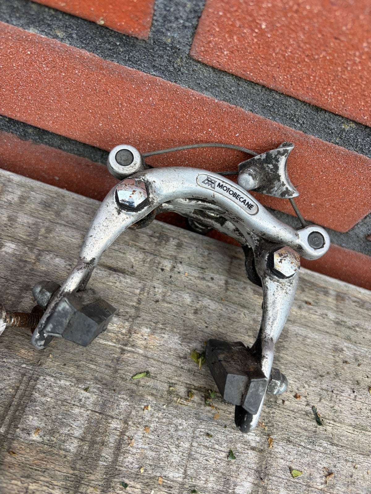 Motobecane fietsremmen met nieuwe remblokken, Ophalen of Verzenden, Gebruikt, Remmen