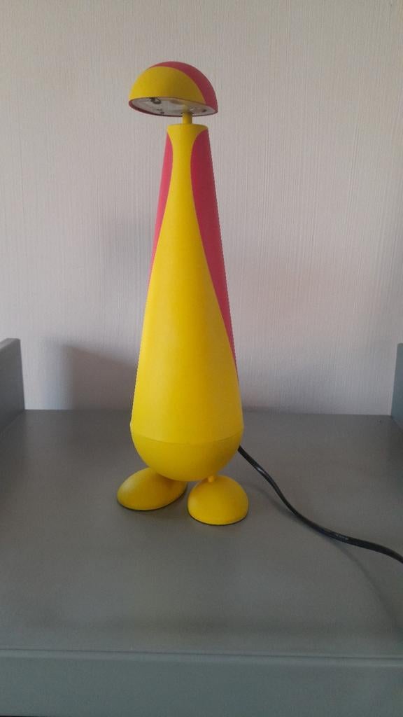 Vintage Pinguin lamp, Huis en Inrichting, Lampen | Tafellampen, Ophalen of Verzenden, Gebruikt, Minder dan 50 cm