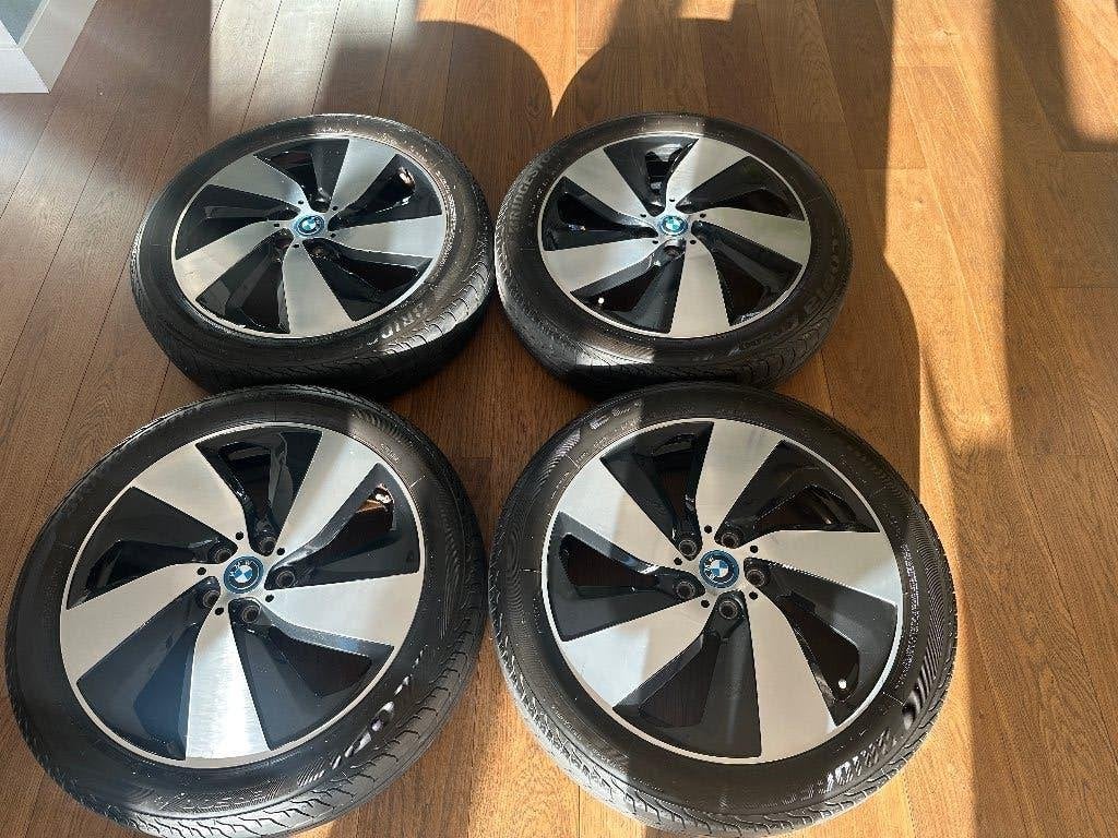 BMW i3 429 19 inch velgen Bridgestone Zomerbanden Origineel, Gebruikt, 175 mm, Banden en Velgen, Personenwagen
