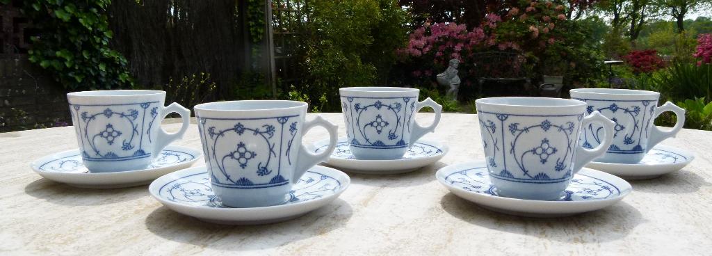 Blauw Saks P&Z Bekers Botervloot Kandelaars Theelicht, Nieuw, Ophalen of Verzenden, Wedgwood, Porselein