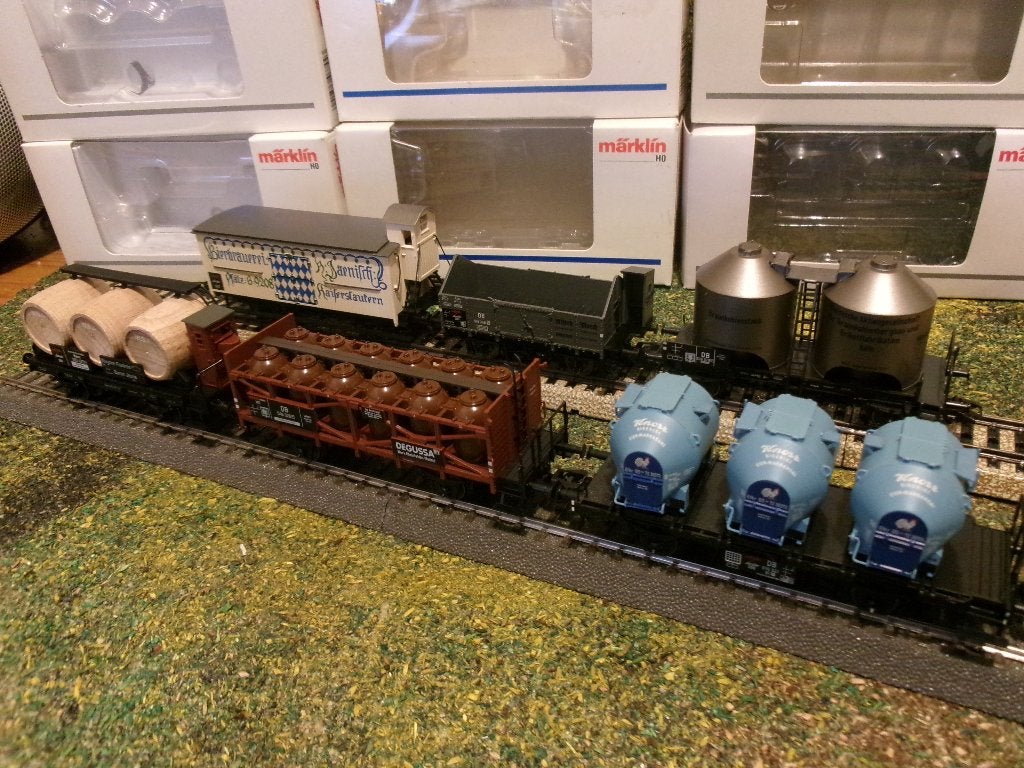 5 Nieuwe Marklin wagens ovp kort koppelingen Verzenden kan, Hobby en Vrije tijd, Modeltreinen | H0, Ophalen, Wisselstroom, Märklin