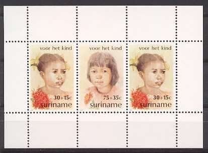 Suriname NVPH nr 279 postfris Kinderpostzegels 1981, Postzegels en Munten, Ophalen of Verzenden, Postfris
