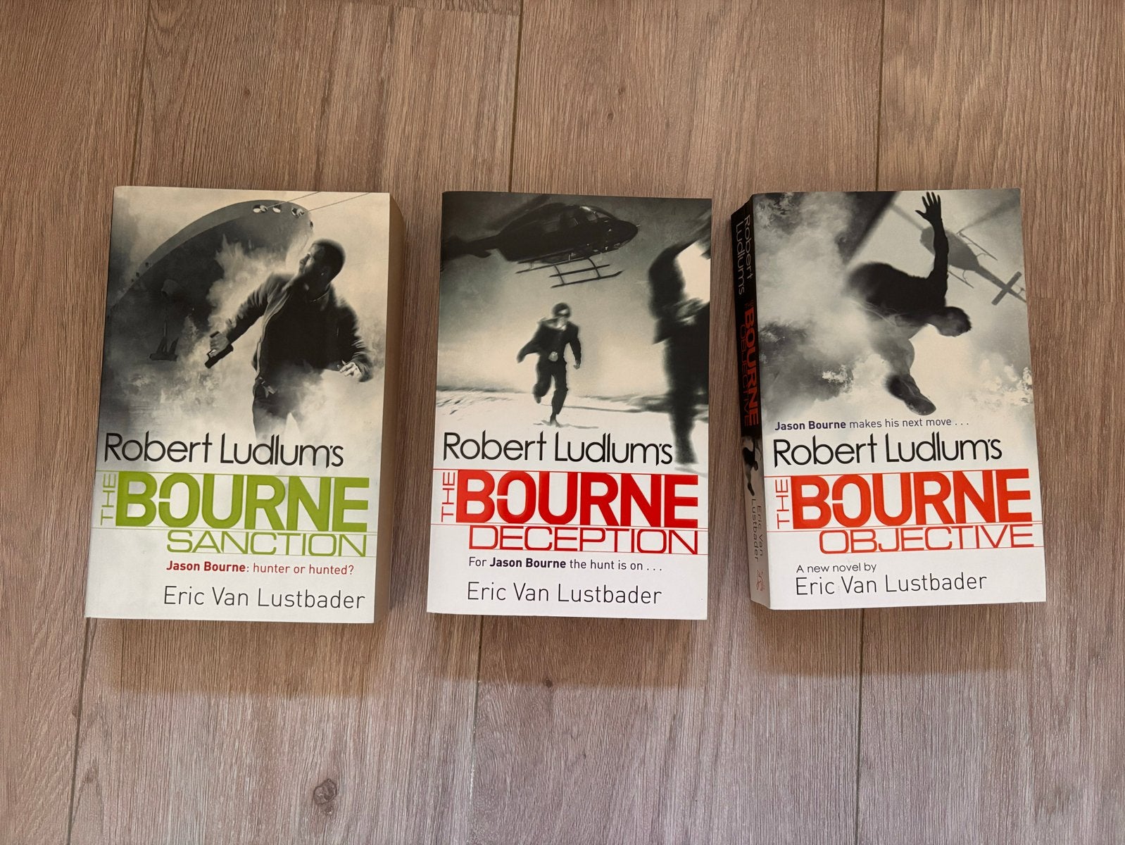 Engelstalig De Bourne-serie: Sanction, Deception, Objection), Boeken, Ophalen, Gelezen