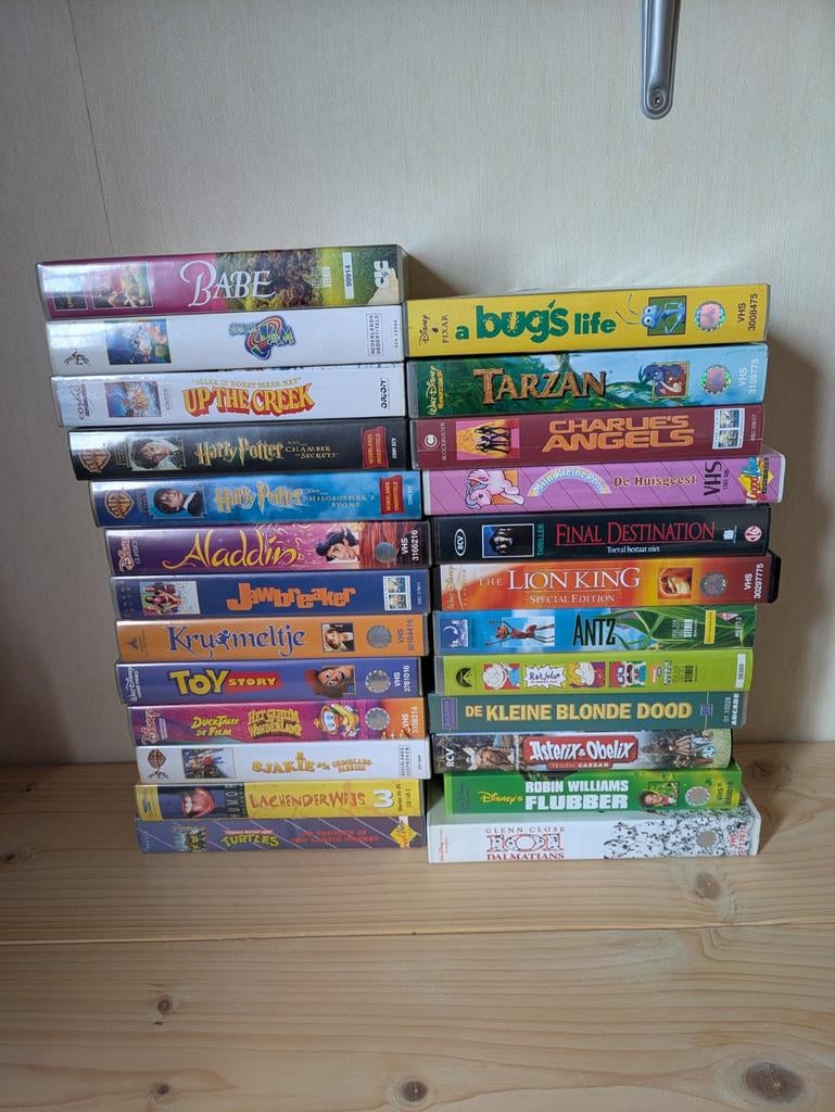 Videobanden, Alle leeftijden, Ophalen of Verzenden, Gebruikt, Overige typen