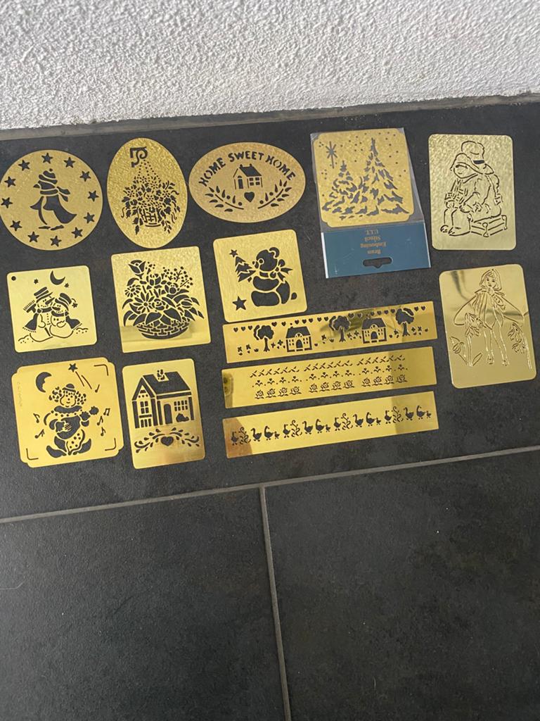 Embrossing mallen, Ophalen, Zo goed als nieuw