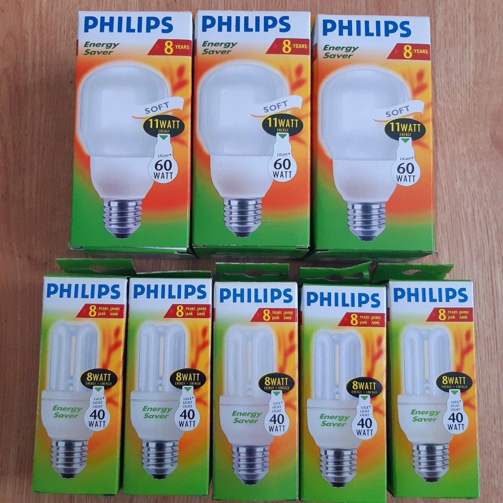 Phillips Energy Saver Spaarlampen, Philips, Nieuw, Spaarlamp, E27 (groot)