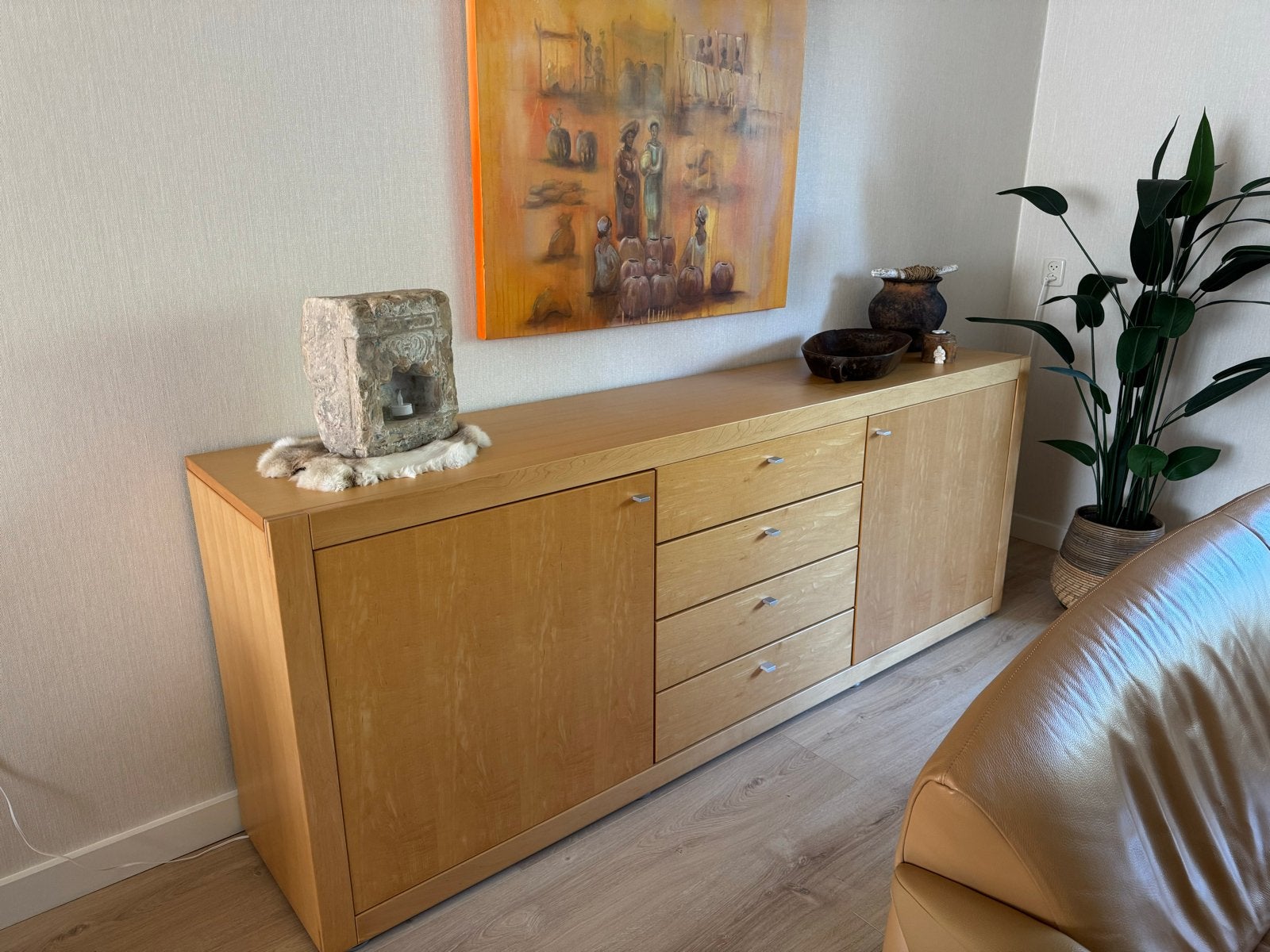 Dressoir merk Hülsta zeer goede staat., Huis en Inrichting, Ophalen, Gebruikt, 200 cm of meer, Met lade(s)