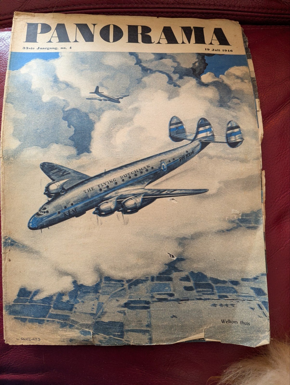 Panorama magazine 19 juli 1946 - De Vliegende Hollander, Ophalen, Gelezen, Overige typen