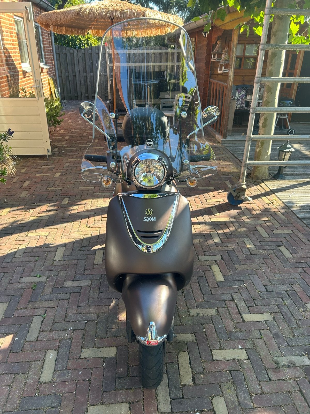 Sym Allo GT scooter met windscherm en topkoffer, Ophalen, Gebruikt, Benzine, SYM