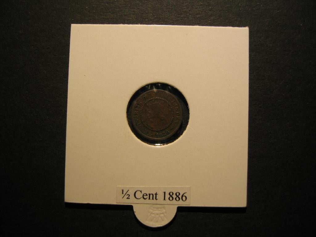Diverse munten van een ½ Cent., Ophalen of Verzenden, Koningin Wilhelmina, Overige waardes