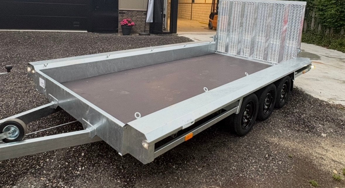 NIEUW Vlemmix machinetransporter 400x180cm 3500KG, Ophalen, Vlemmix, Nieuw, Mailto:info@vlemmixaanhangwagens.nl