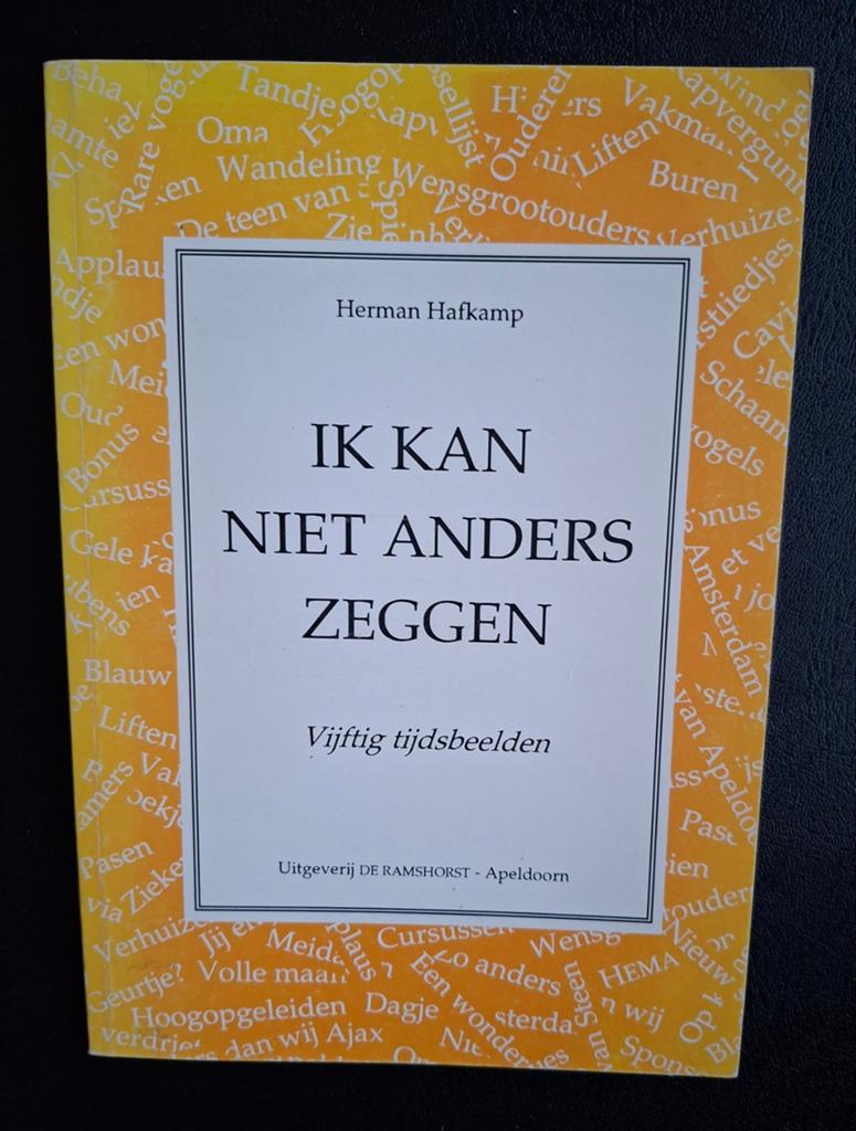 Apeldoorn, Ophalen of Verzenden, Nieuw, Herman Hafkamp