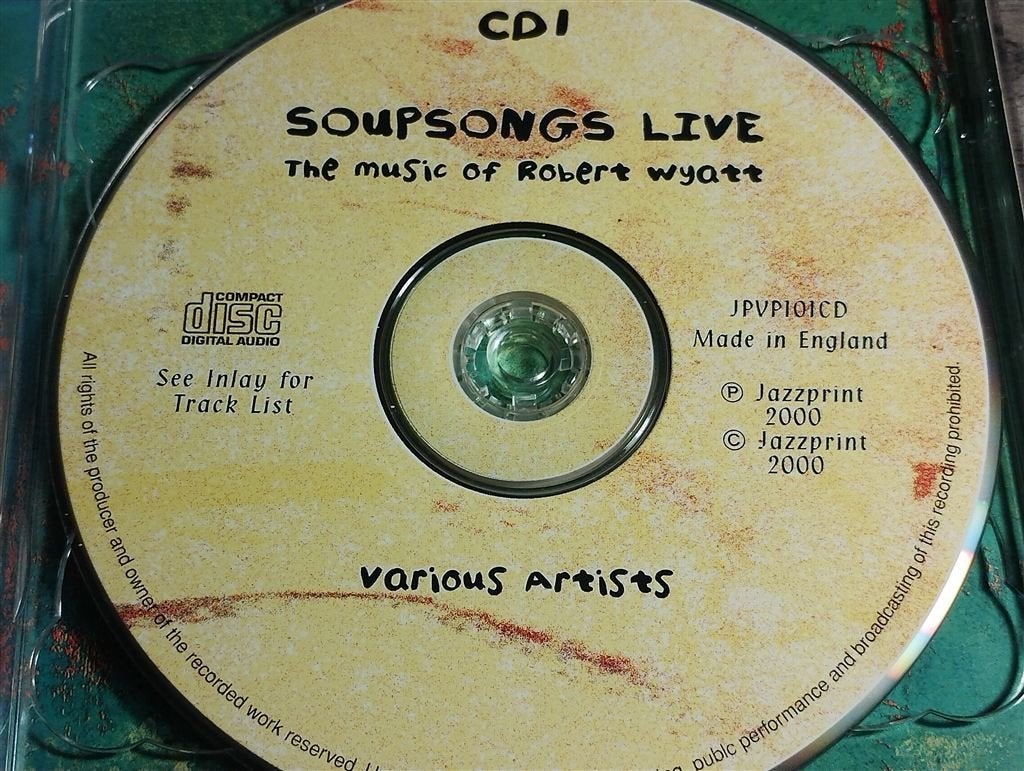 Soupsongs Live [The Music Of Robert Wyatt] 2CD, Ophalen of Verzenden, Gebruikt
