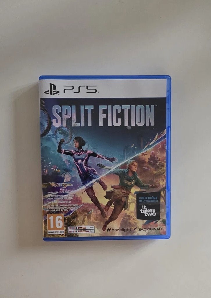 Split Fiction – PS5 (co-op, makers van It Takes Two), 2 spelers, Ophalen of Verzenden, Gebruikt, Avontuur en Actie