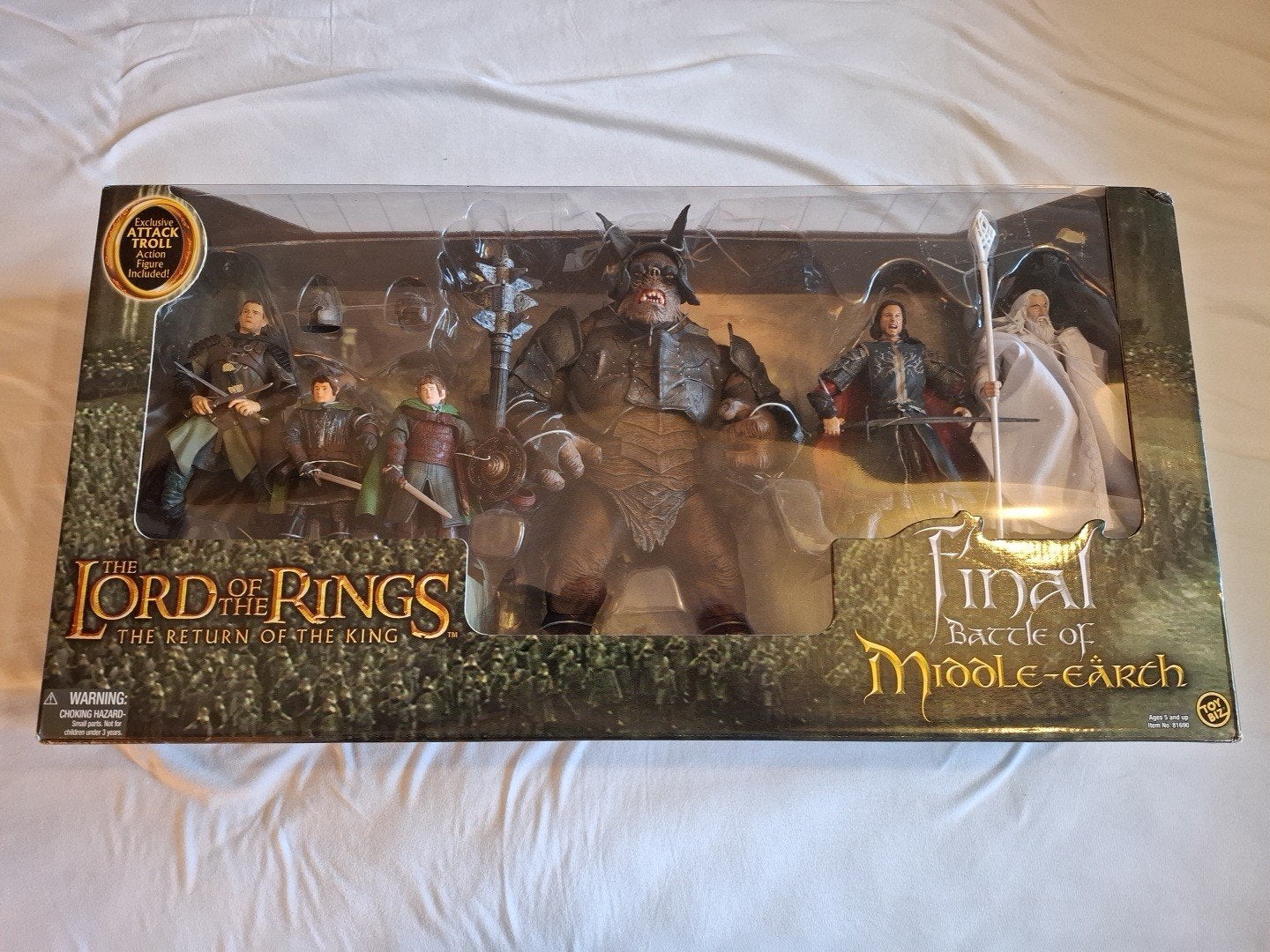 ToyBiz Lord of the Rings: Final Battle of Middle-earth MIB, Ophalen
