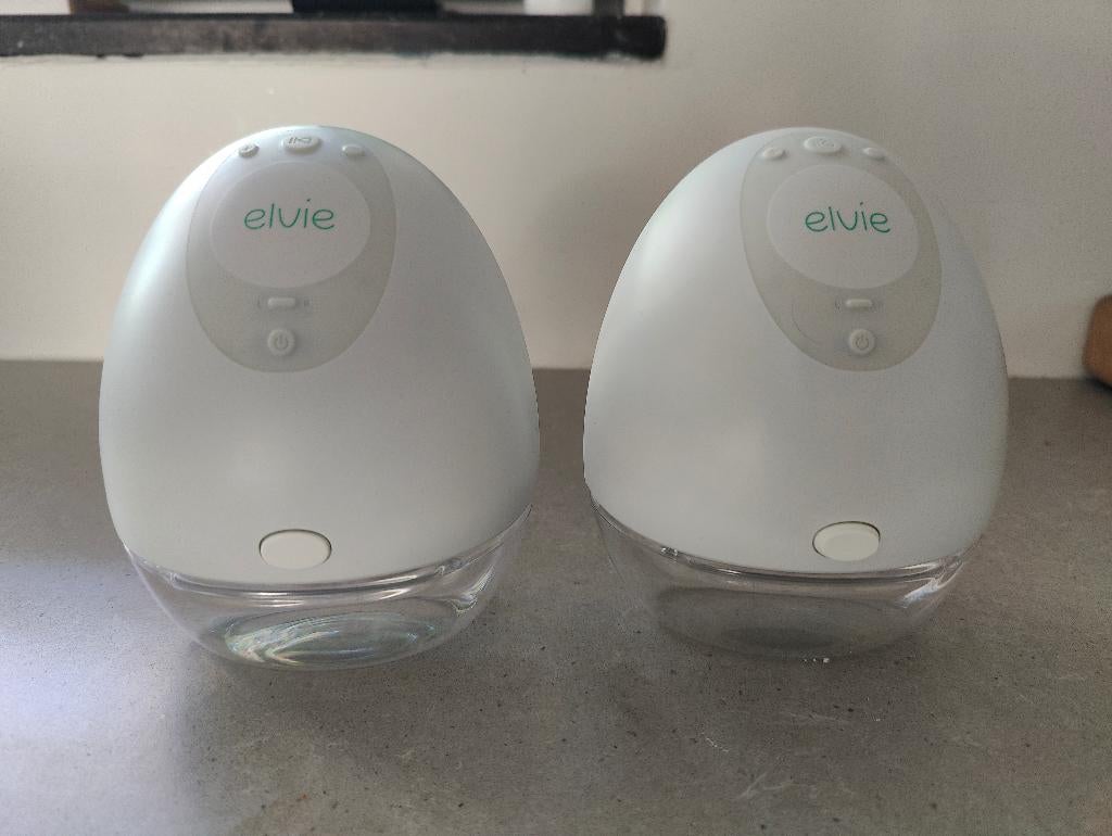 Elvie dubbele handsfree kolf, Ophalen of Verzenden, Zo goed als nieuw, Borstkolf