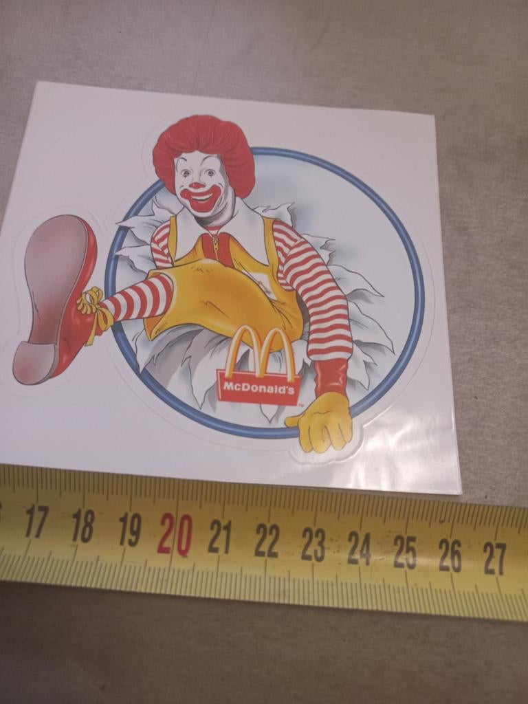 Mc donald,s, Ophalen of Verzenden, Zo goed als nieuw