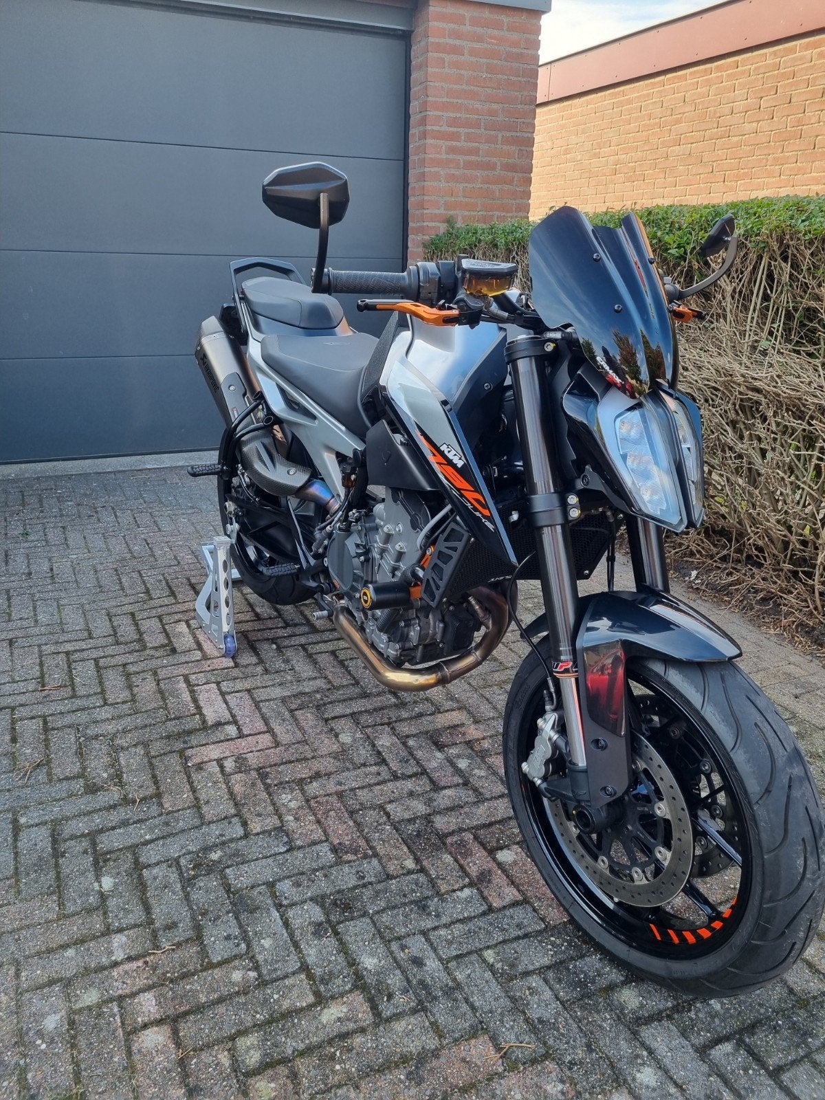 KTM 790 Duke, Akra, Trackpack,Quickshifter, Goed onderhouden, 2 cilinders, Occasion, Motorrijbewijs A, Particulier