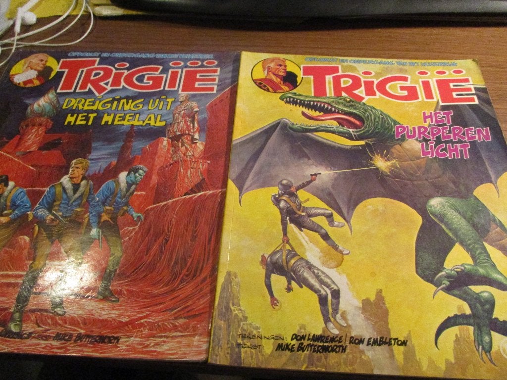 Stapel Storm & Trigië - Don Lawrence (26x), Boeken, Stripboeken, Meerdere stripboeken, Ophalen of Verzenden, Gelezen