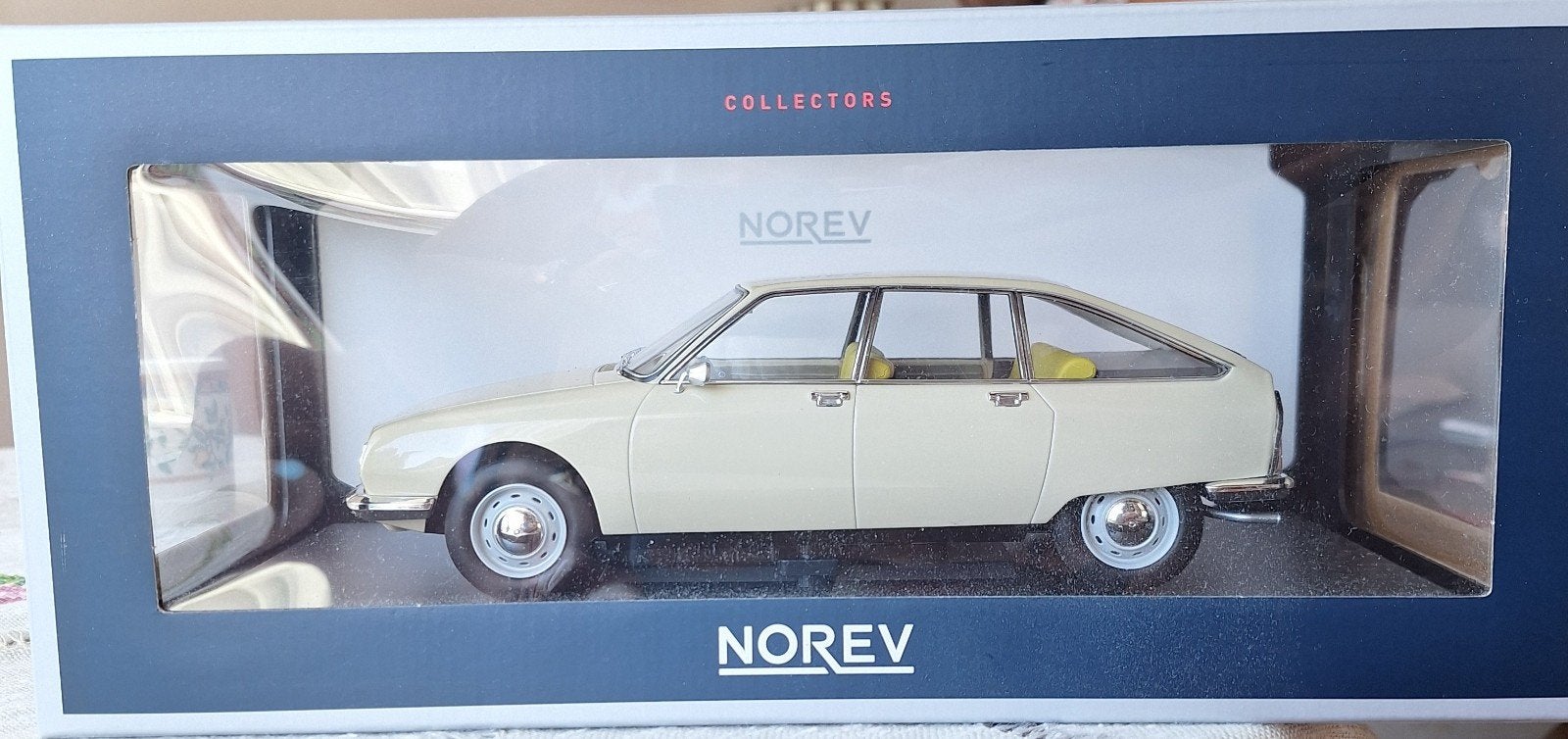 Norev Citroën GS 1971 1:18 Collectors Modelauto, Ophalen of Verzenden, Nieuw, Auto, Norev