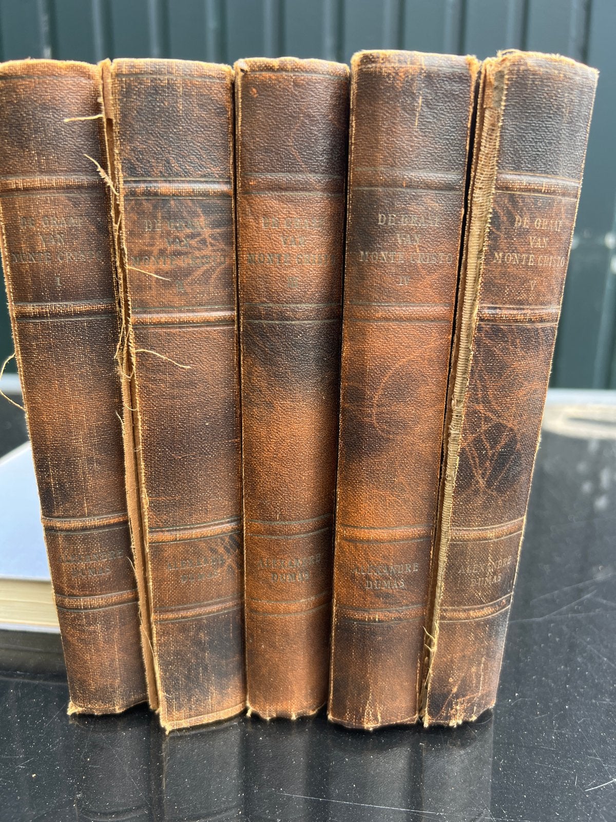 D1) De Graaf van Monte-Cristo - Complete Set (5 delen), Verzenden, Gelezen, Nederland