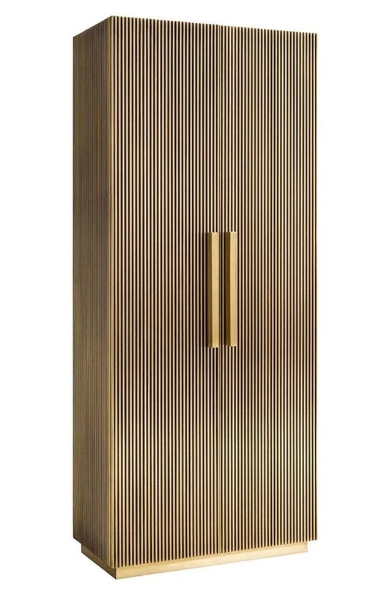 Ironville Richmond Kast Nieuw Goud, Nieuw, Metaal, 150 tot 200 cm, 25 tot 50 cm