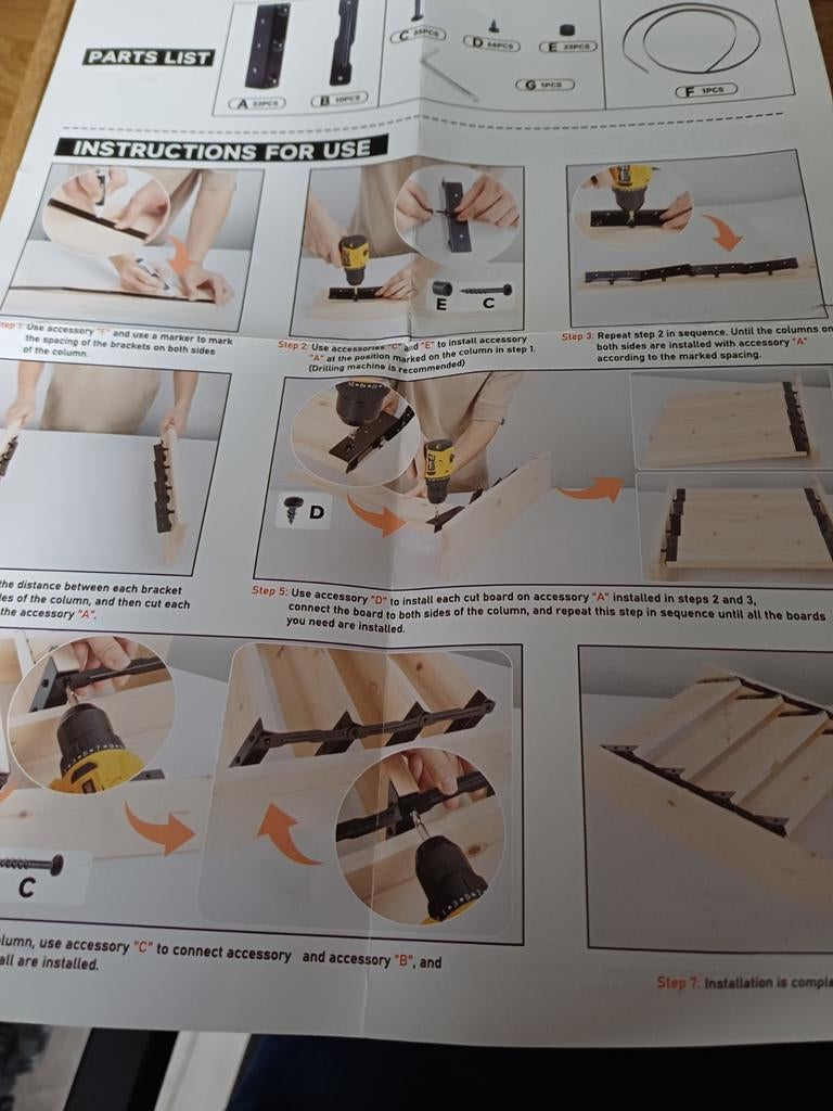 2 Pakketten voor draaibare shutters tuin overkapping, Tuin en Terras, Ophalen of Verzenden, Nieuw
