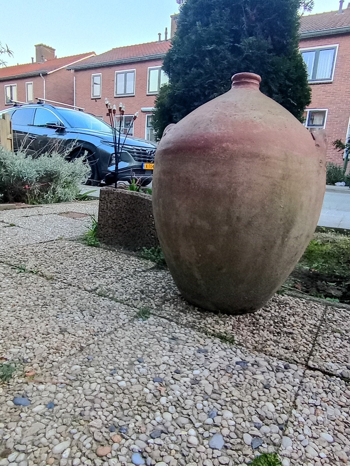Grote terracotta kruik - Decoratieve tuinvaas, Ophalen