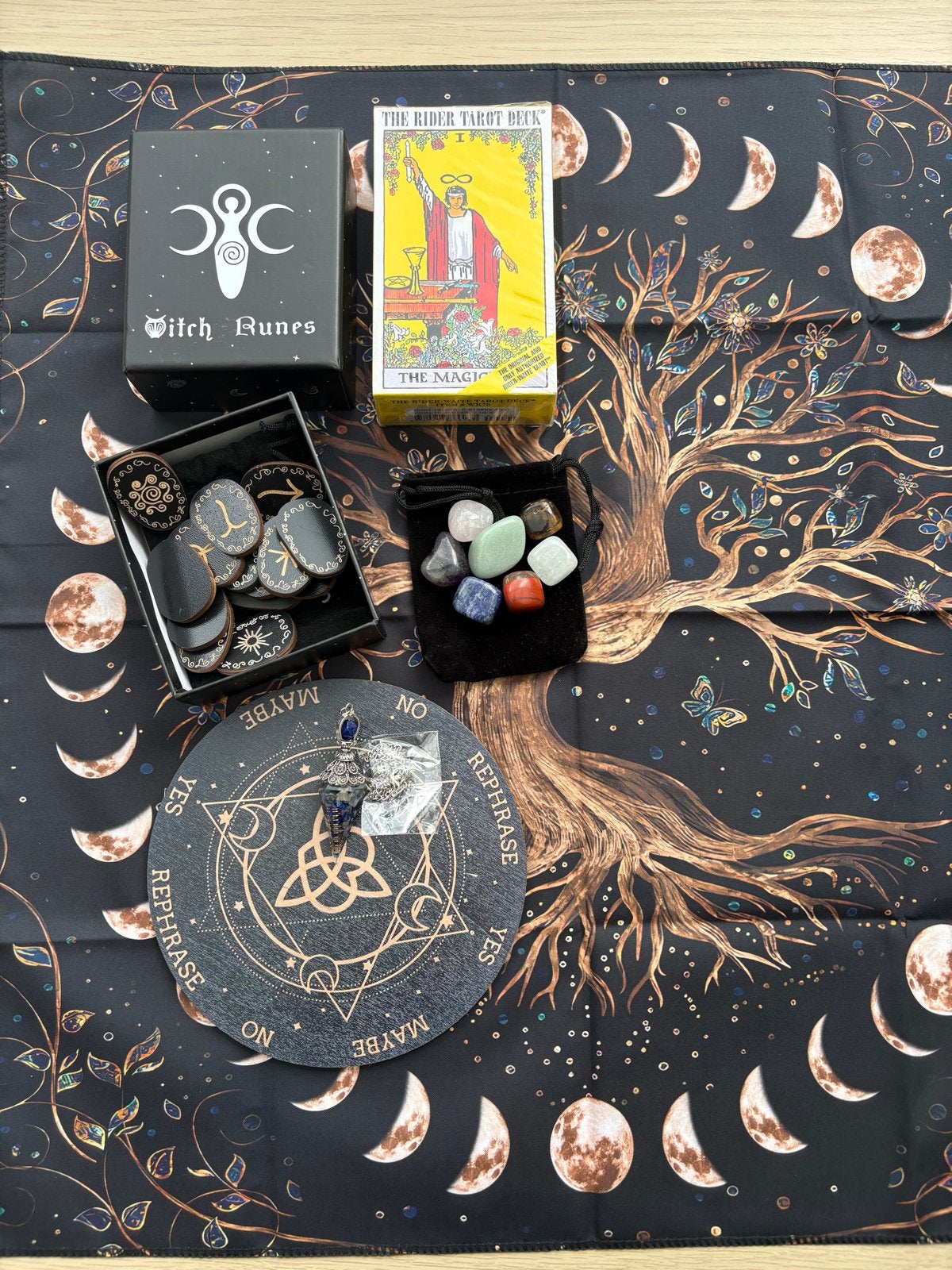 Complete Mystieke Tarot Set, Ophalen of Verzenden, Nieuw, Tarot of Kaarten leggen, Overige typen