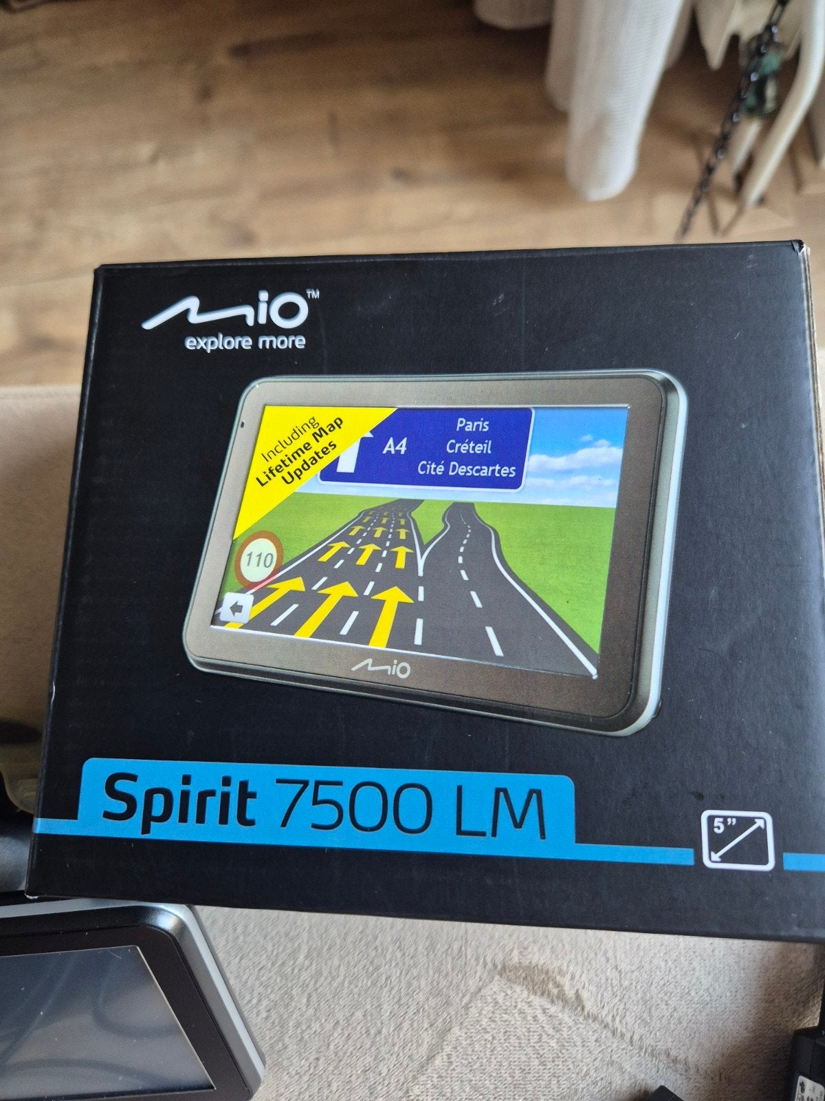 Mio Spirit 7500 LM Navigatiesysteem met Lifetime Updates, Ophalen of Verzenden, Gebruikt