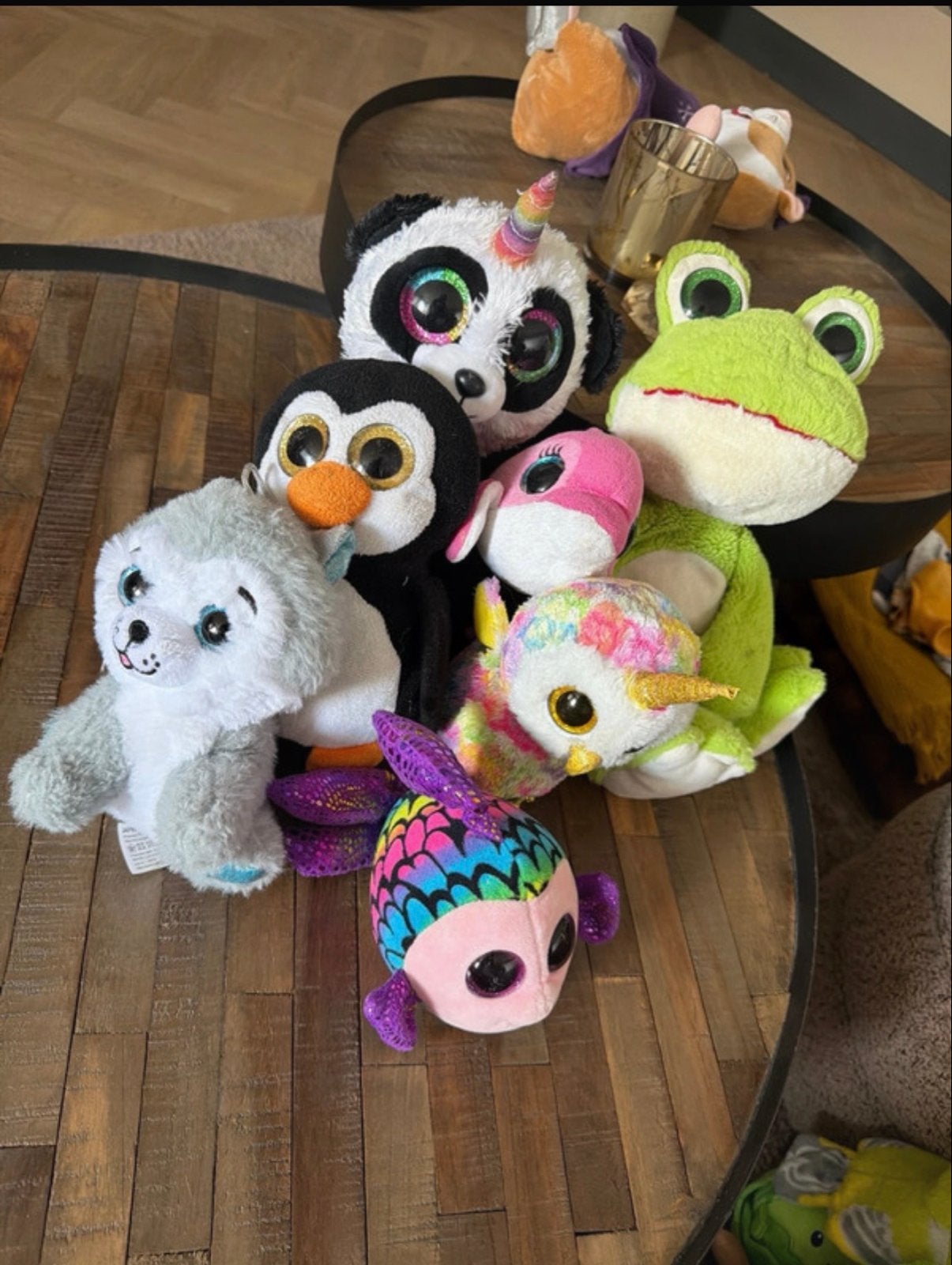 Ty Beanie Boos Knuffels - Diverse Dieren, Pinguïn, Zwart, Ophalen of Verzenden, Zo goed als nieuw