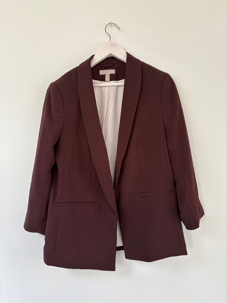 Blazer Bordeaux Maat 40 H&M, Maat 38/40 (M), H&M, Ophalen of Verzenden, Jasje