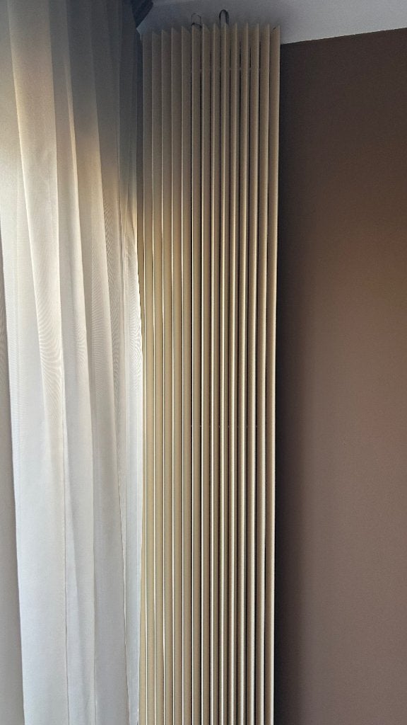 Design radiator kleur crème, Ophalen, Gebruikt, Radiator, Minder dan 60 cm