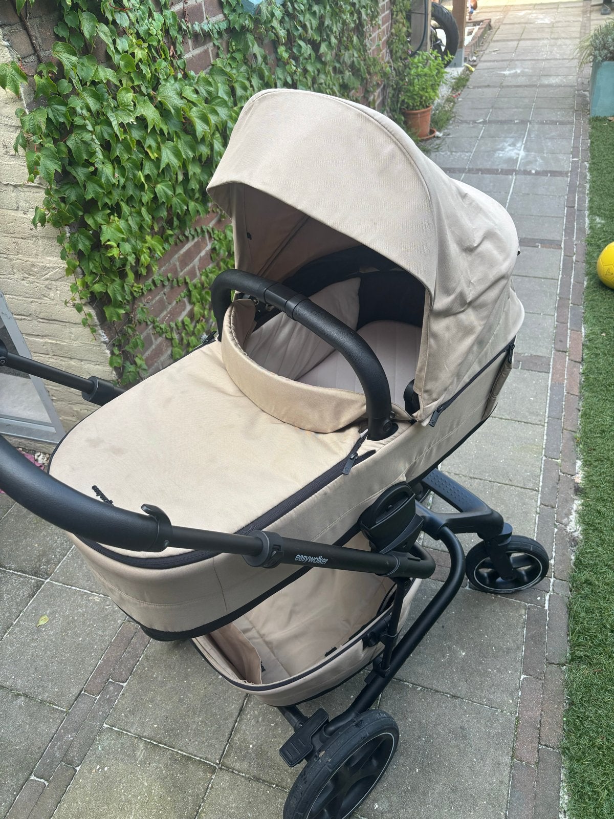 Easywalker jimmy - Zandkleurig, Gebruikt, Combiwagen, Met reiswieg, Ophalen