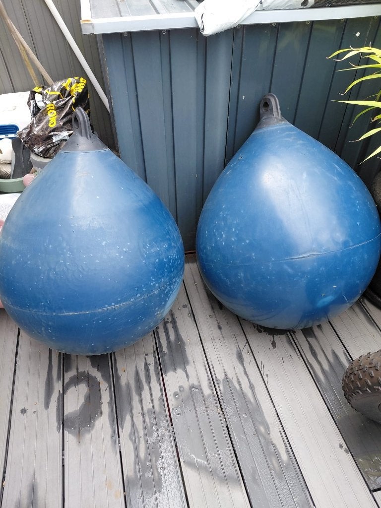 Bolfenders, Ophalen, Gebruikt, Ankeren en Afmeren, Zeilboot of Motorboot