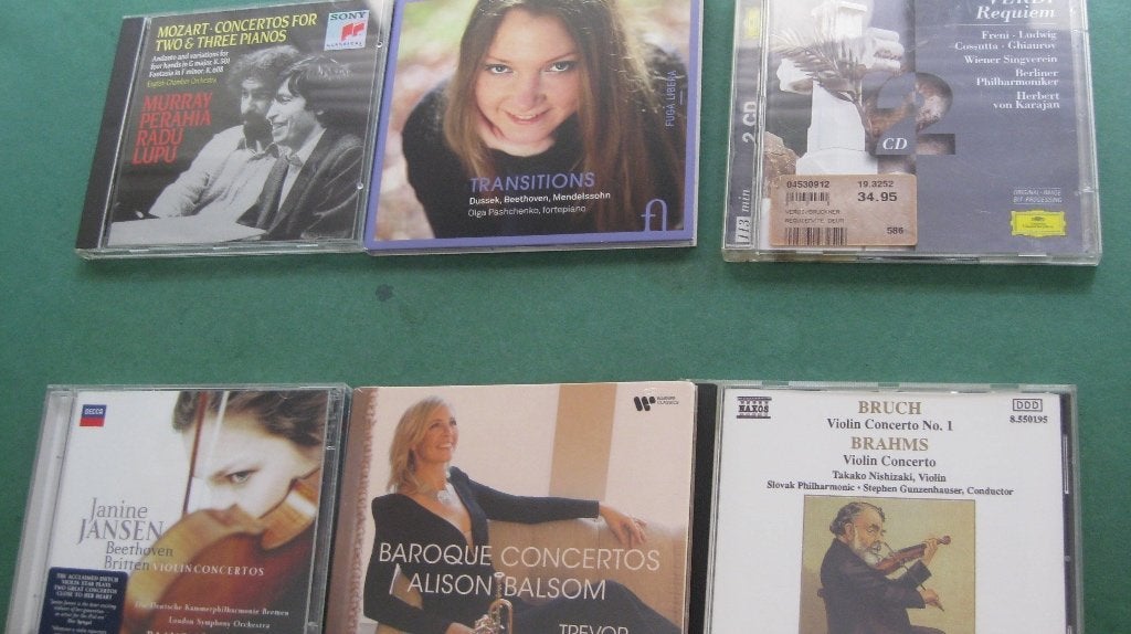 6 x klassieke cd’s, Ophalen of Verzenden, Classicisme, Zo goed als nieuw, Overige typen