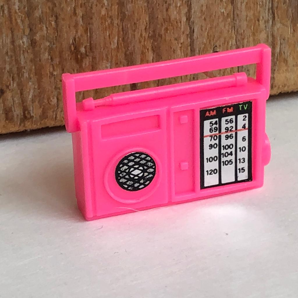 Vintage roze radio, Ophalen of Verzenden, Zo goed als nieuw, Toebehoren