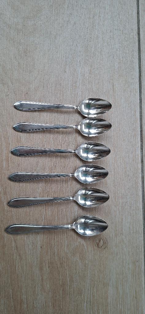Nescafe koffifelepels, dessertlepels, Ophalen of Verzenden, Zo goed als nieuw, Rvs of Chroom