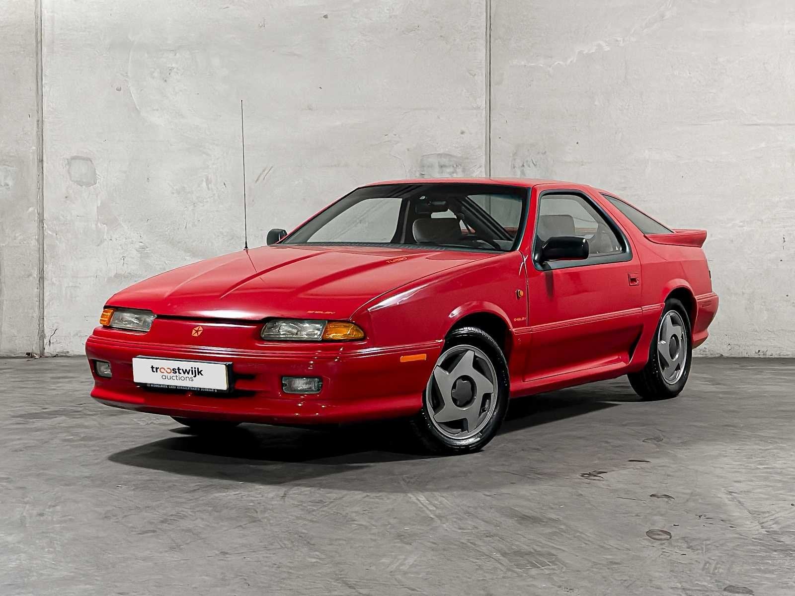 Chrysler Daytona Shelby 2.5i Turbo 155pk 1992, Auto's, Voorwielaandrijving, Gebruikt, Overige modellen, Cabriolet